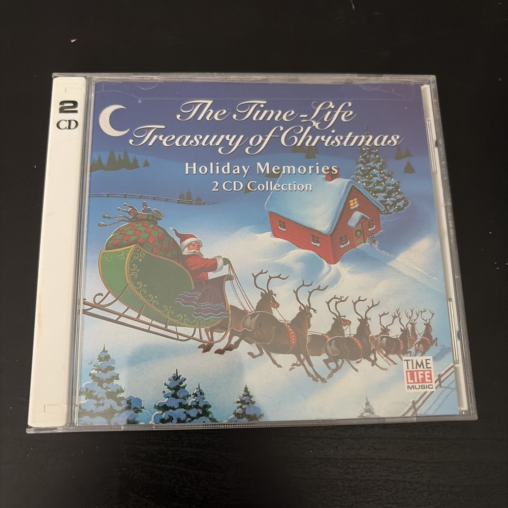 The Time Life Treasury Of Christmas: Holiday Memories 2-Disc CD 2002 24 Songs